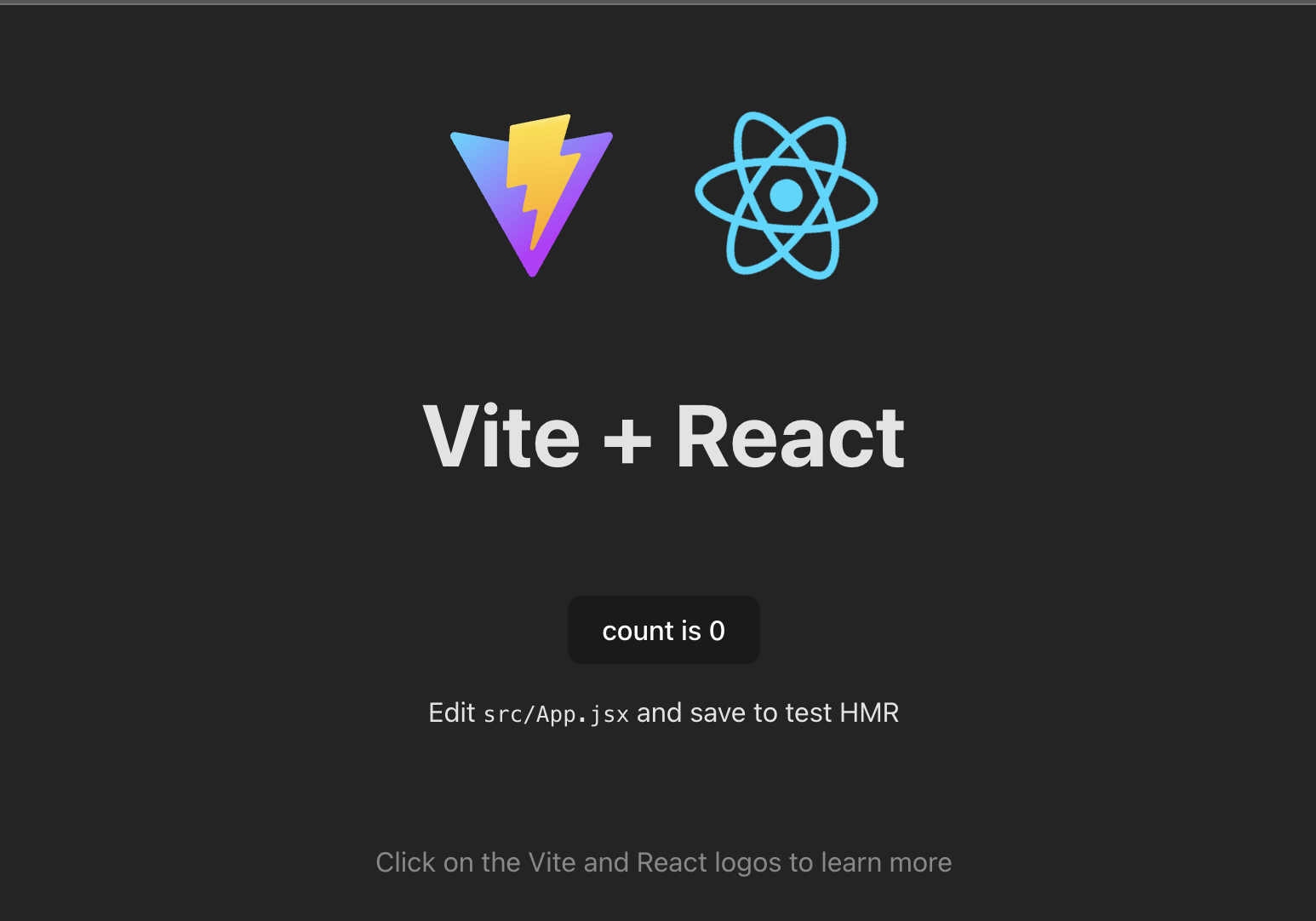 React Demo App from Vite
